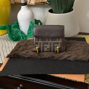 FENDI ZUCCA WALLET - UNISEX
